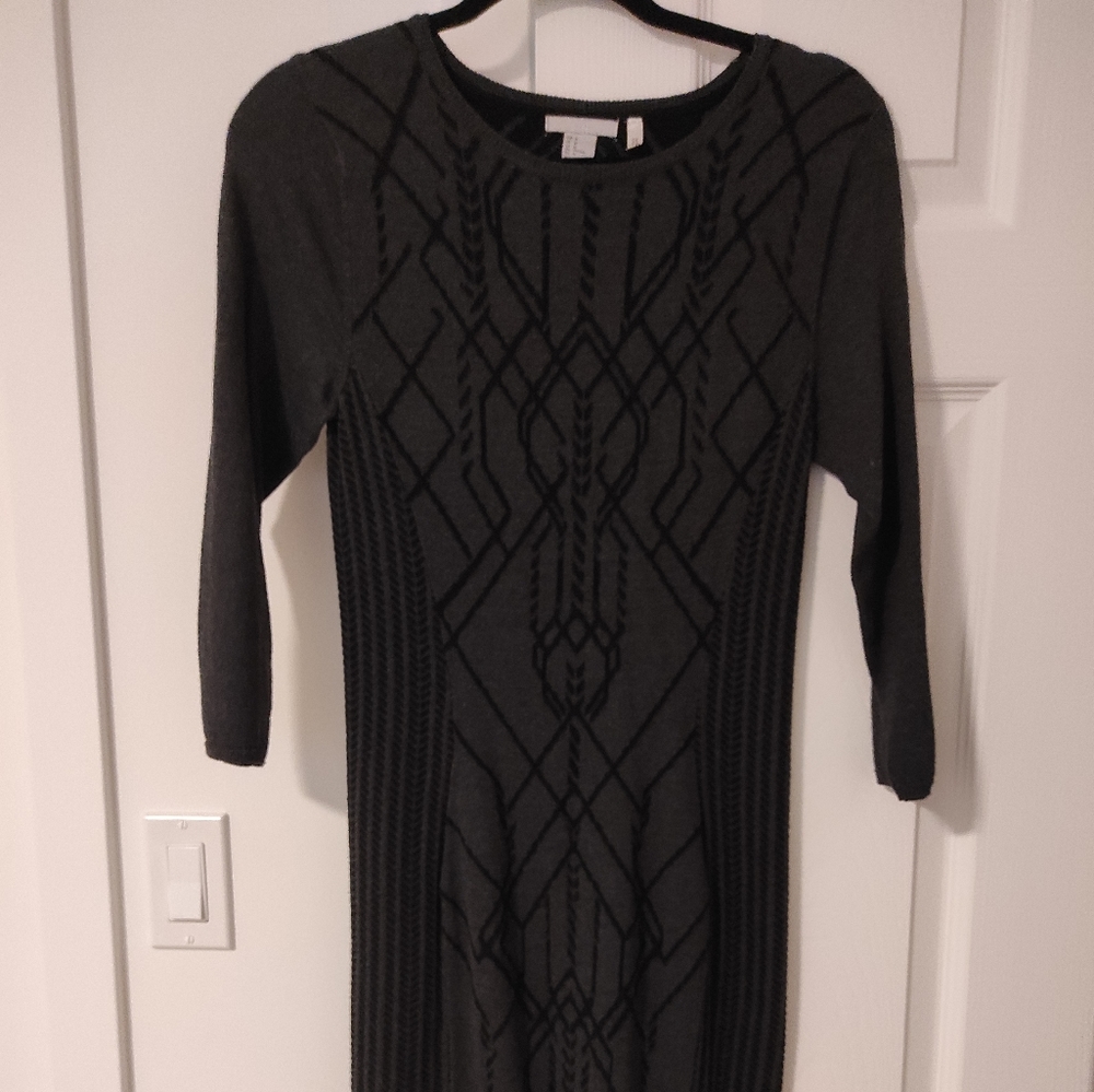 Bodycon knitted midi dress